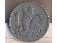 Czechoslovakia 1 krona 1922 year