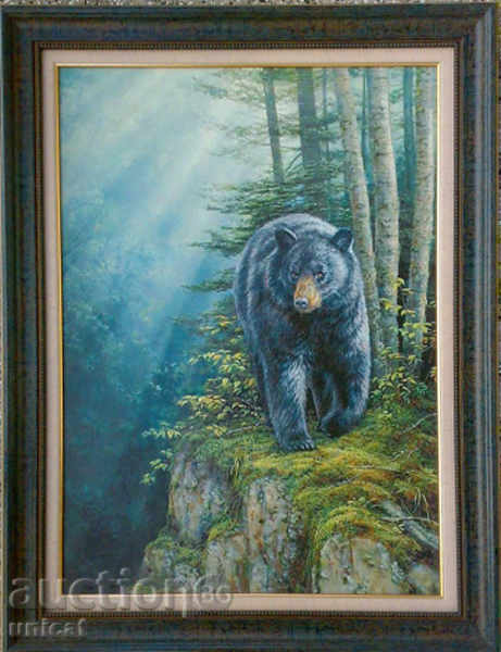 Черна мечка, картина