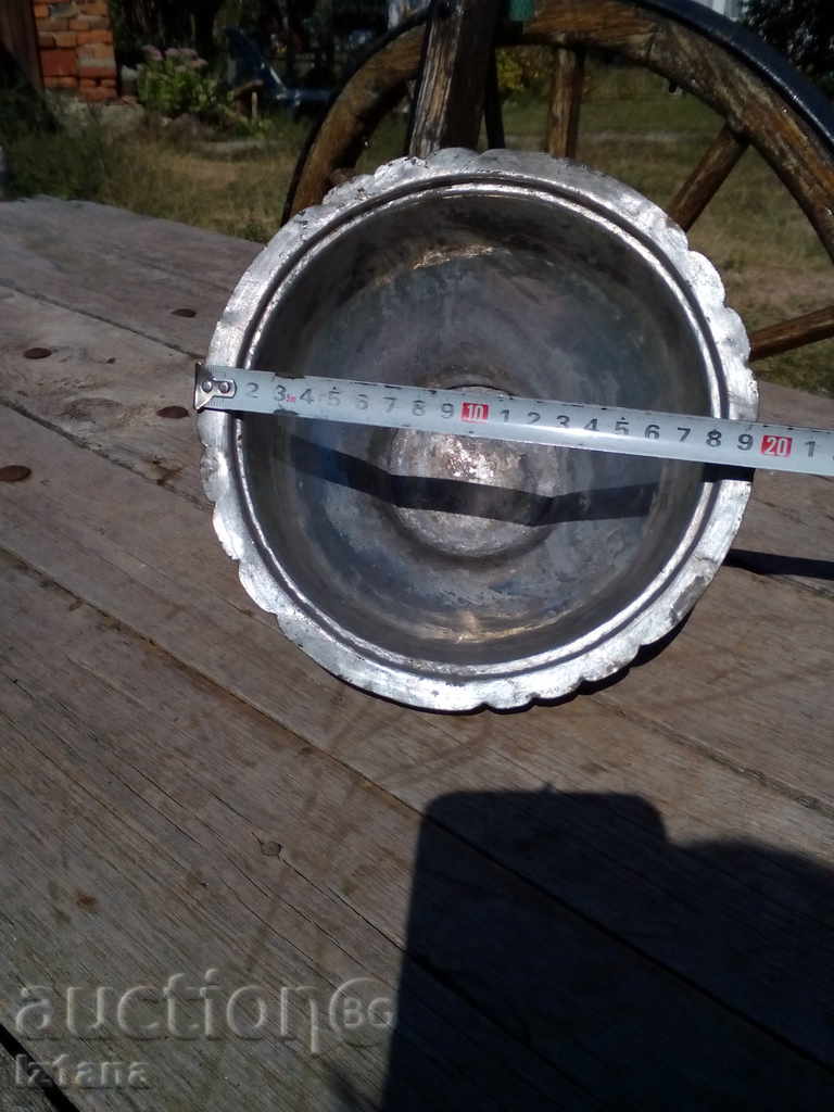 Аукцион Старинна медна,бакърена купа Аукцион Старинна медна,бакърена купа