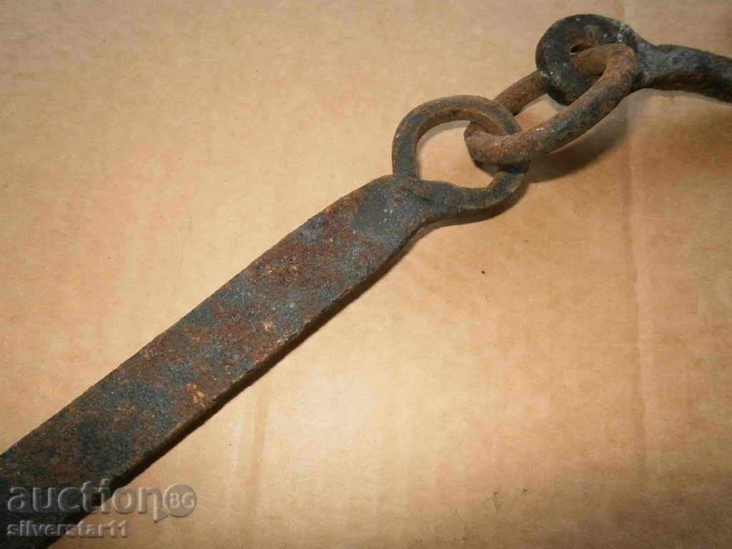 Delivery of Old forged scraping hook