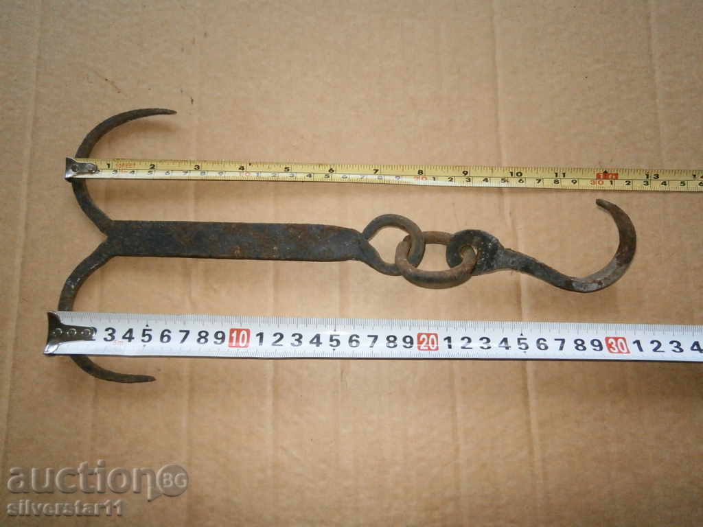 Old forged scraping hook - 5