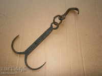 Old forged scraping hook