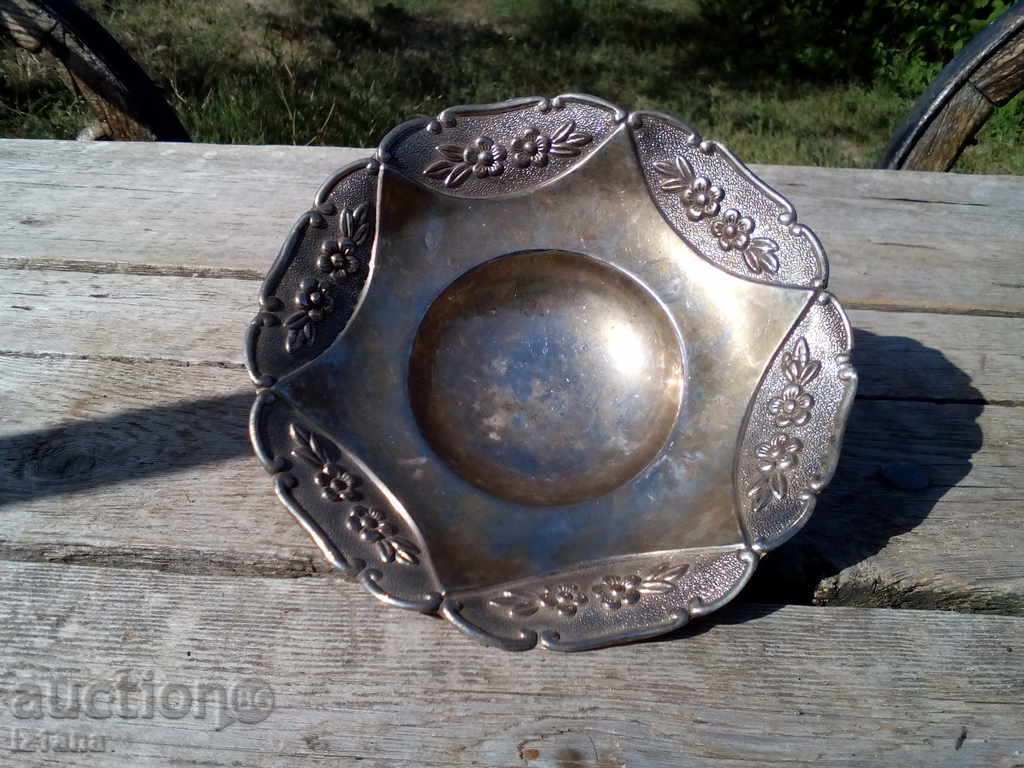 Auction Ancient metal fructy with ornaments Auction Ancient metal fructy with ornaments