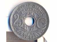 France 25 centimeters 1924
