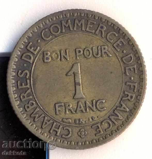 Γαλλία Franc 1921
