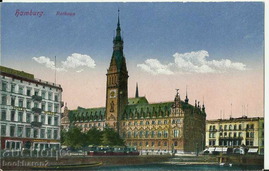 Old card, Hamburg