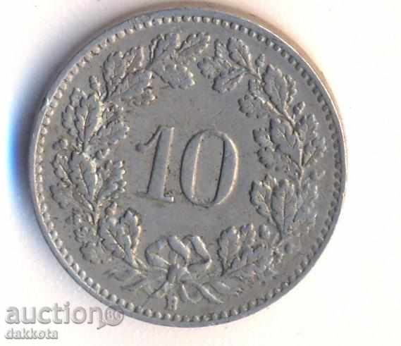 Ελβετία 10 ραπέλ 1920