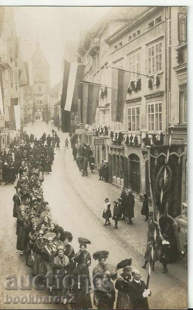 Стара снимка, парад в Германия