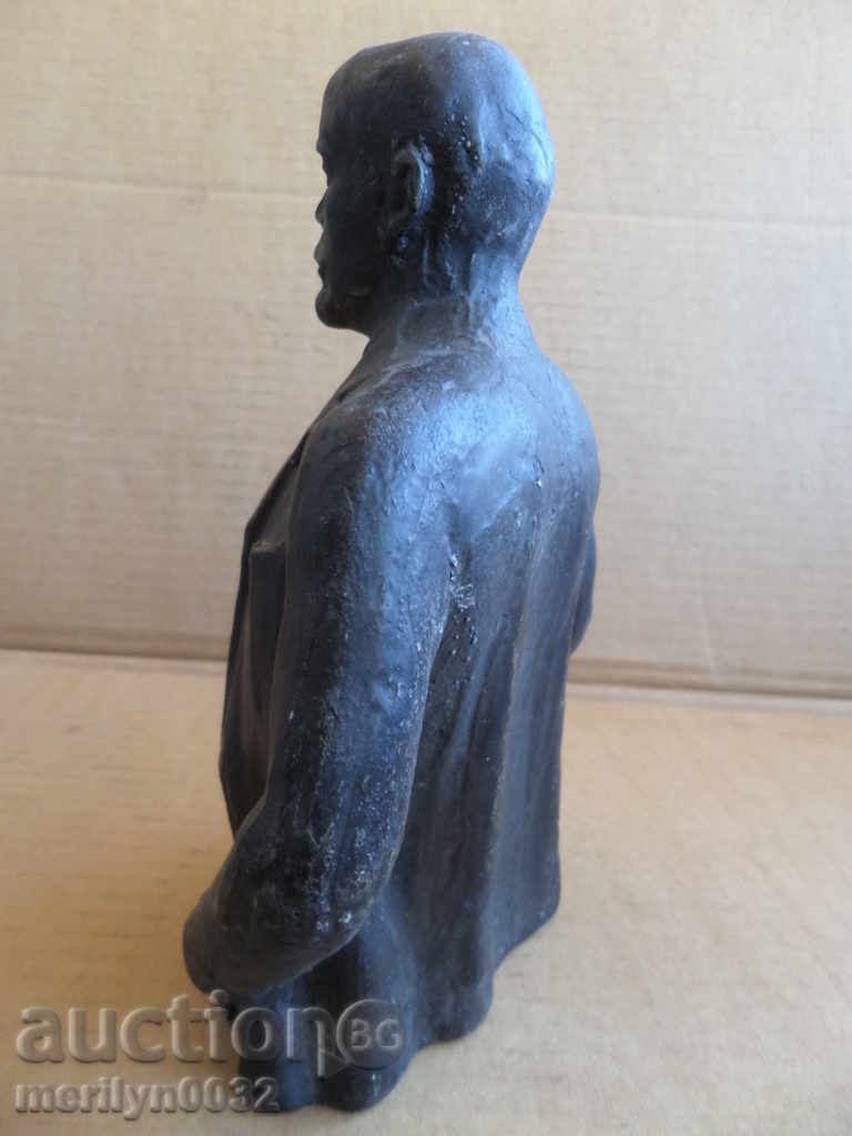 Aluminum bust of Lenin, figure, sculpture, statuette - 5 Aluminum bust of Lenin, figure, sculpture, statuette - 5