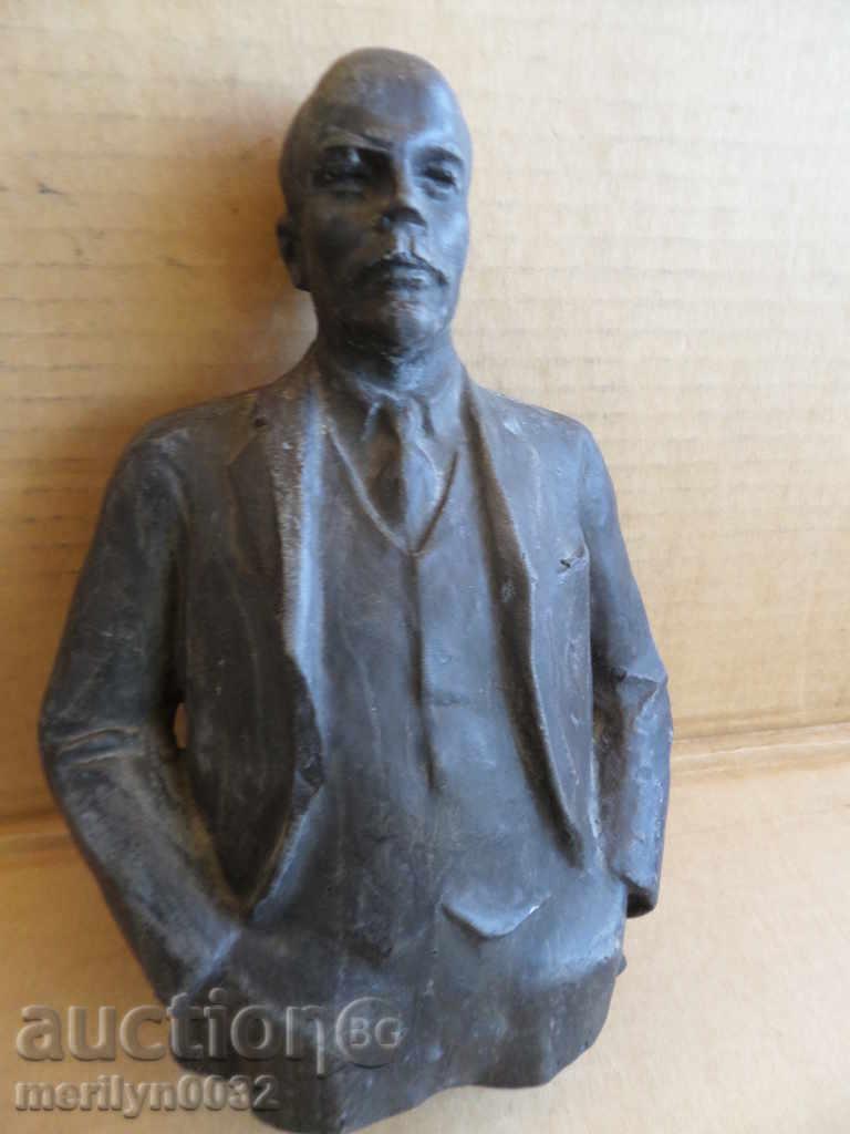 Aluminum bust of Lenin, figure, sculpture, statuette - 7 Aluminum bust of Lenin, figure, sculpture, statuette - 7