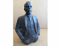 Bust din aluminiu al lui Lenin, figură, sculptură, statuetă