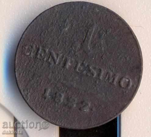 Италия Ломбардска Венеция 1 чентезимо 1822м с цена 6.90 лв. | € 3.53 Италия Ломбардска Венеция 1 чентезимо 1822м с цена 6.90 лв. | € 3.53