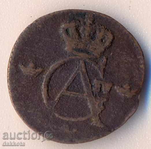 Σουηδία 1/2 Skilling 1803, τα ψιλά γράμματα με τιμή 20.00 BGN | € 10.23 Σουηδία 1/2 Skilling 1803, τα ψιλά γράμματα με τιμή 20.00 BGN | € 10.23