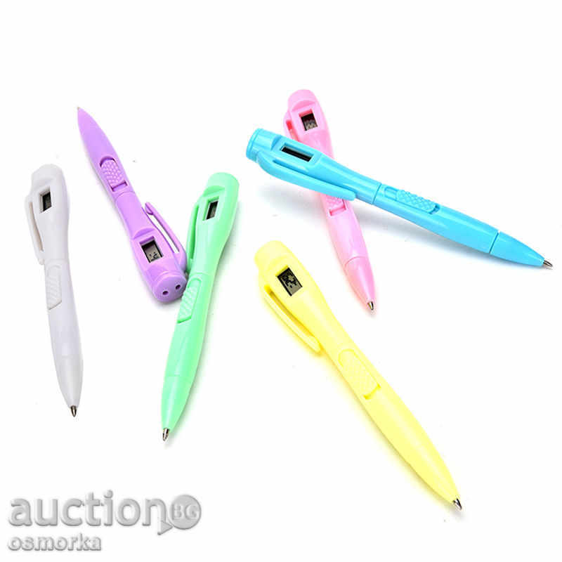 Chemist with electronic clock - pink pen date pupil - 5 Chemist with electronic clock - pink pen date pupil - 5