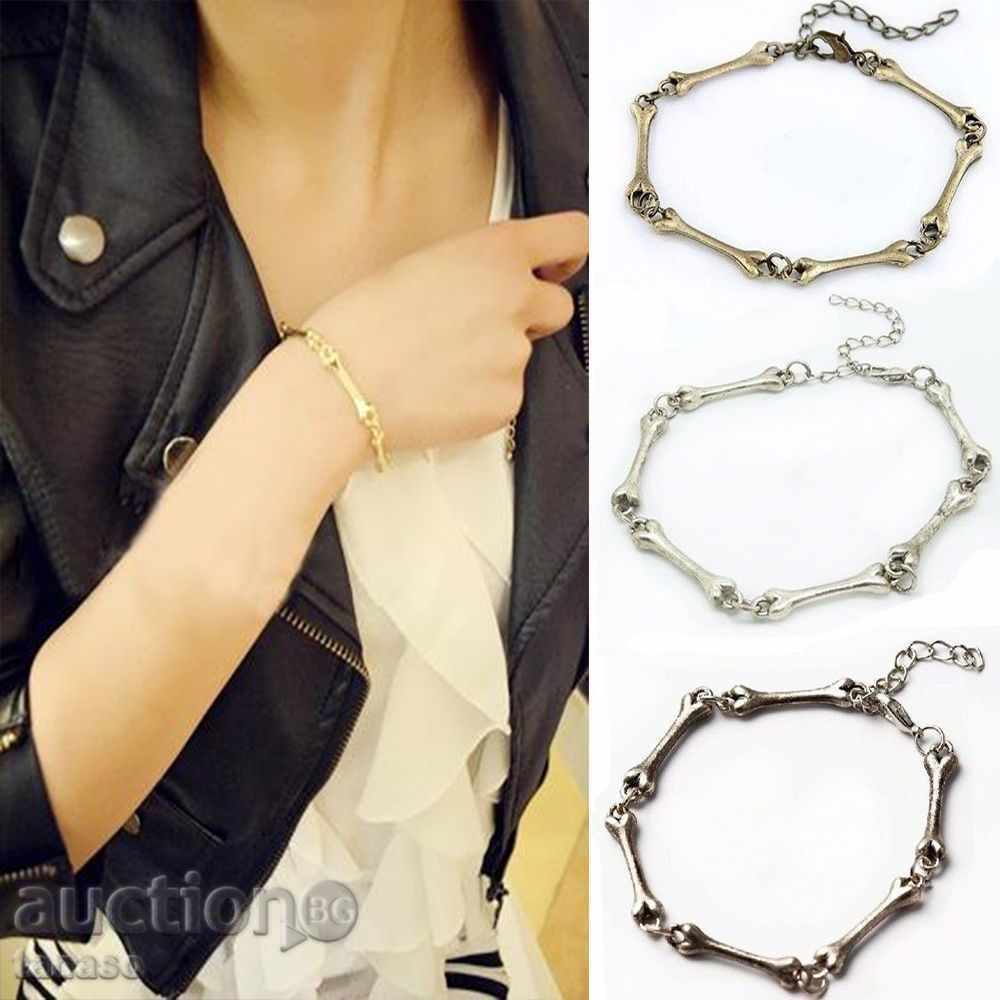 Imitation jewelery - bracelet, bones with price 10.00 BGN | € 5.11 Imitation jewelery - bracelet, bones with price 10.00 BGN | € 5.11