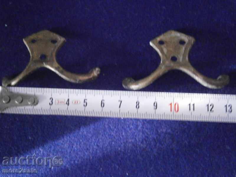 Old bronze hangers - 2 pieces with price 4.95 BGN | € 2.53 Old bronze hangers - 2 pieces with price 4.95 BGN | € 2.53