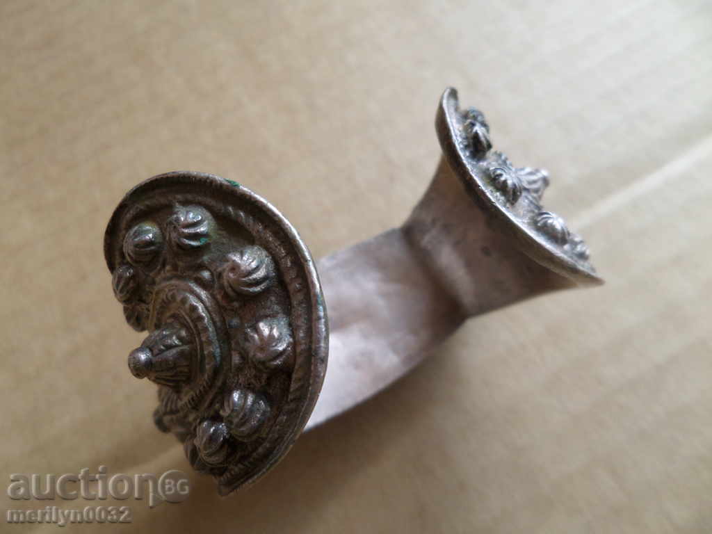 Auction  Renaissance silver bracelet slingshot, sachan, jewelry, silver