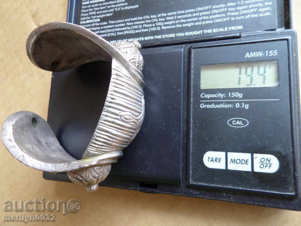 Delivery of Renaissance silver bracelet slingshot, sachan, jewelry, silver