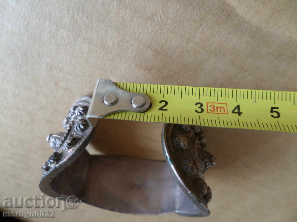 Renaissance silver bracelet slingshot, sachan, jewelry, silver - 7