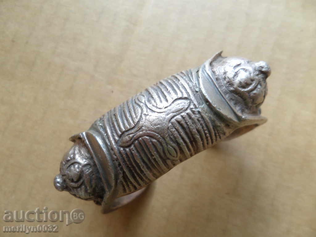 Renaissance silver bracelet slingshot, sachan, jewelry, silver - 6 Renaissance silver bracelet slingshot, sachan, jewelry, silver - 6