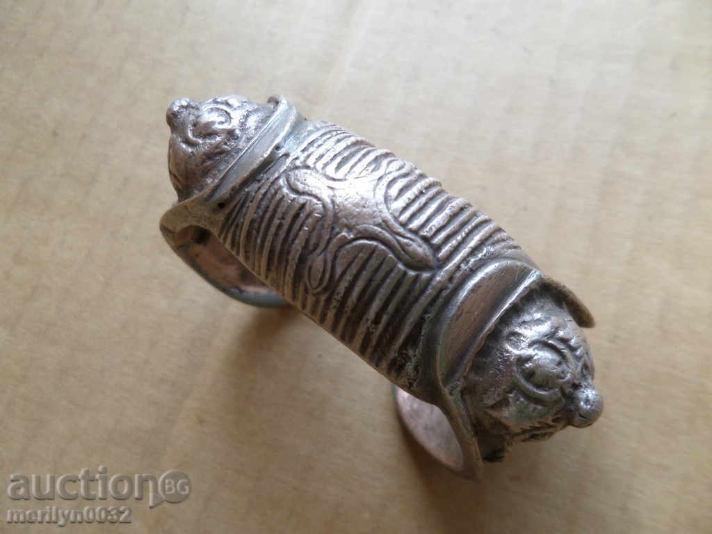 Renaissance silver bracelet slingshot, sachan, jewelry, silver - 7 Renaissance silver bracelet slingshot, sachan, jewelry, silver - 7