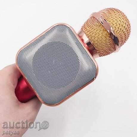 Wireless Bluetooth Karaoke Microphone with built-in speaker WS-1818 - 6 Wireless Bluetooth Karaoke Microphone with built-in speaker WS-1818 - 6