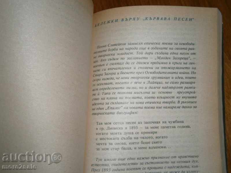 PR SLAVEYKOV - SELECTED WORKS - 1989 - 360 PAGES with price 3.50 BGN | € 1.79 PR SLAVEYKOV - SELECTED WORKS - 1989 - 360 PAGES with price 3.50 BGN | € 1.79