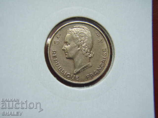 5 Francs 1956 French West Africa - VF/XF - 5