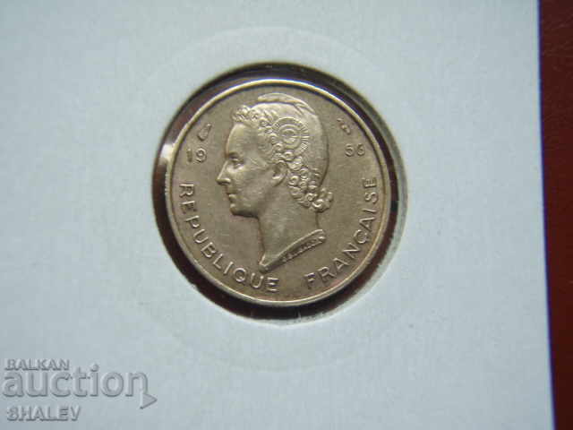 5 Francs 1956 French West Africa - VF/XF - 6