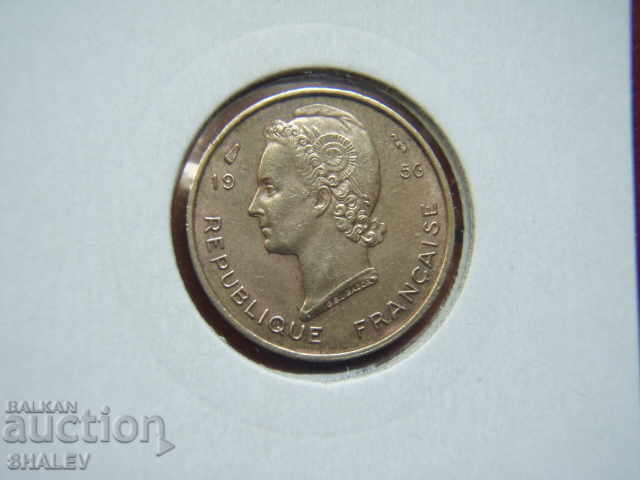 5 Francs 1956 French West Africa - VF/XF - 7