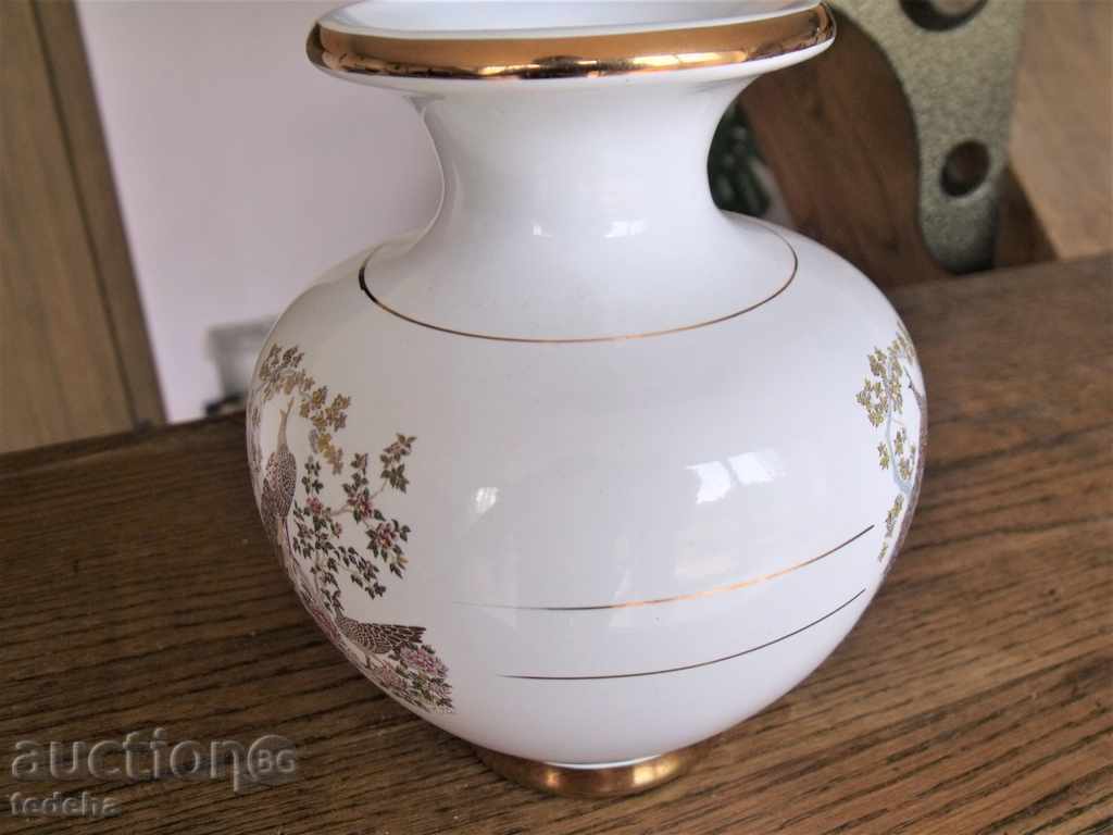Auction  PORCELAIN WORK - 100% HANDMADE. 24 K. GOLD