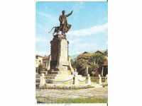 Postcard Bulgaria Karlovo The monument of Vasil Levski 3 *