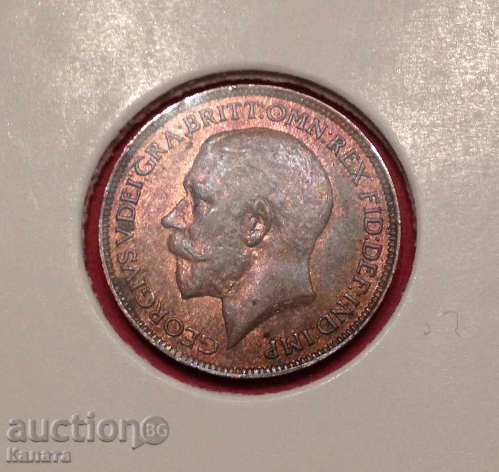 Delivery of UK Farthing 1924 Delivery of UK Farthing 1924