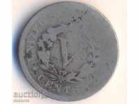 САЩ 5 цента 1890 година