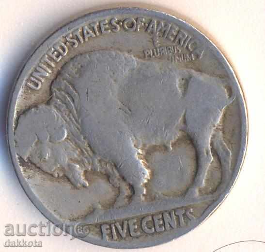 САЩ 5 цента 1925 година