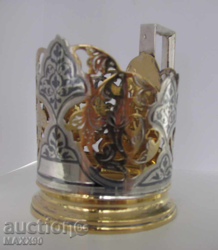 Delivery of Coaster! Silver with gilding. Coaster. Top quality! Delivery of Coaster! Silver with gilding. Coaster. Top quality!