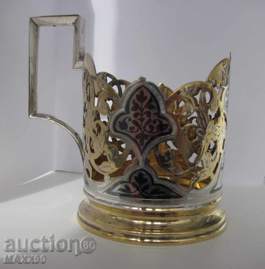 Coaster! Silver with gilding. Coaster. Top quality! Coaster! Silver with gilding. Coaster. Top quality!