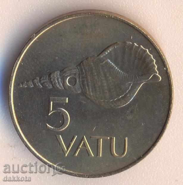 Вануату 5 вату 1995 година