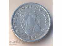 Mali 5 φράγκα 1961