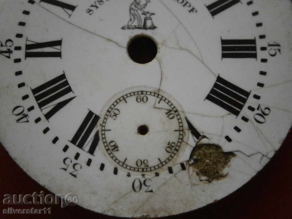 Аукцион Циферблат порцеланов SYSTEME ROSKOPF Аукцион Циферблат порцеланов SYSTEME ROSKOPF