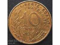 France - 10 centimeters 1976