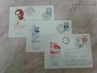 lot of envelopes with stamps