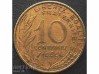 Γαλλία - 10 centimes 1969