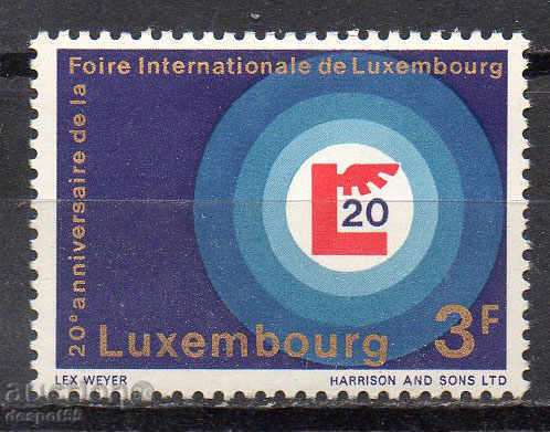 1968. Luxembourg. 20th Fair in Luxembourg.