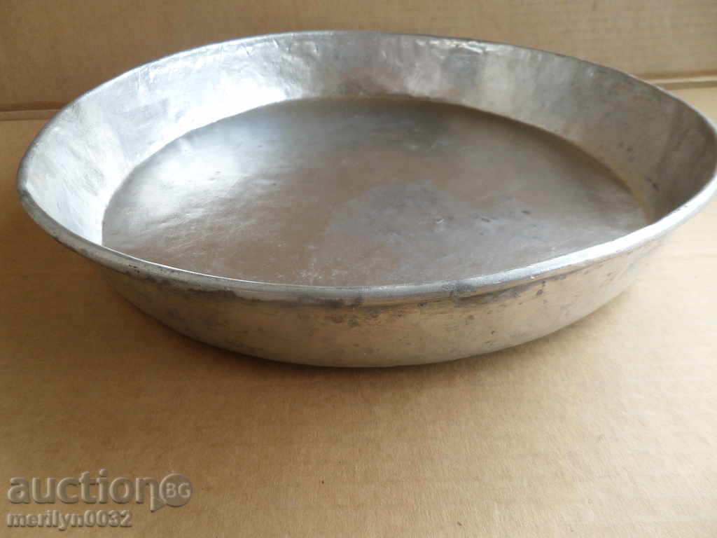 Pie pan, copper, casserole, blue, copper dish