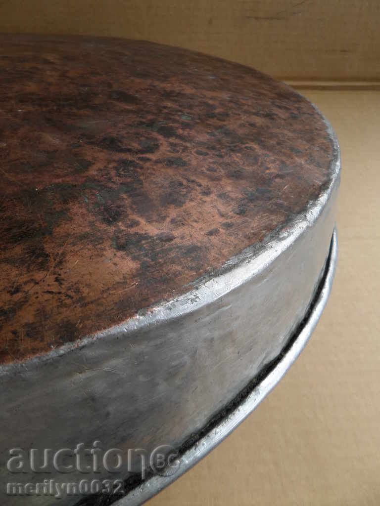 Banitsa tray, baker, tray, blue, copper pot - 7 Banitsa tray, baker, tray, blue, copper pot - 7