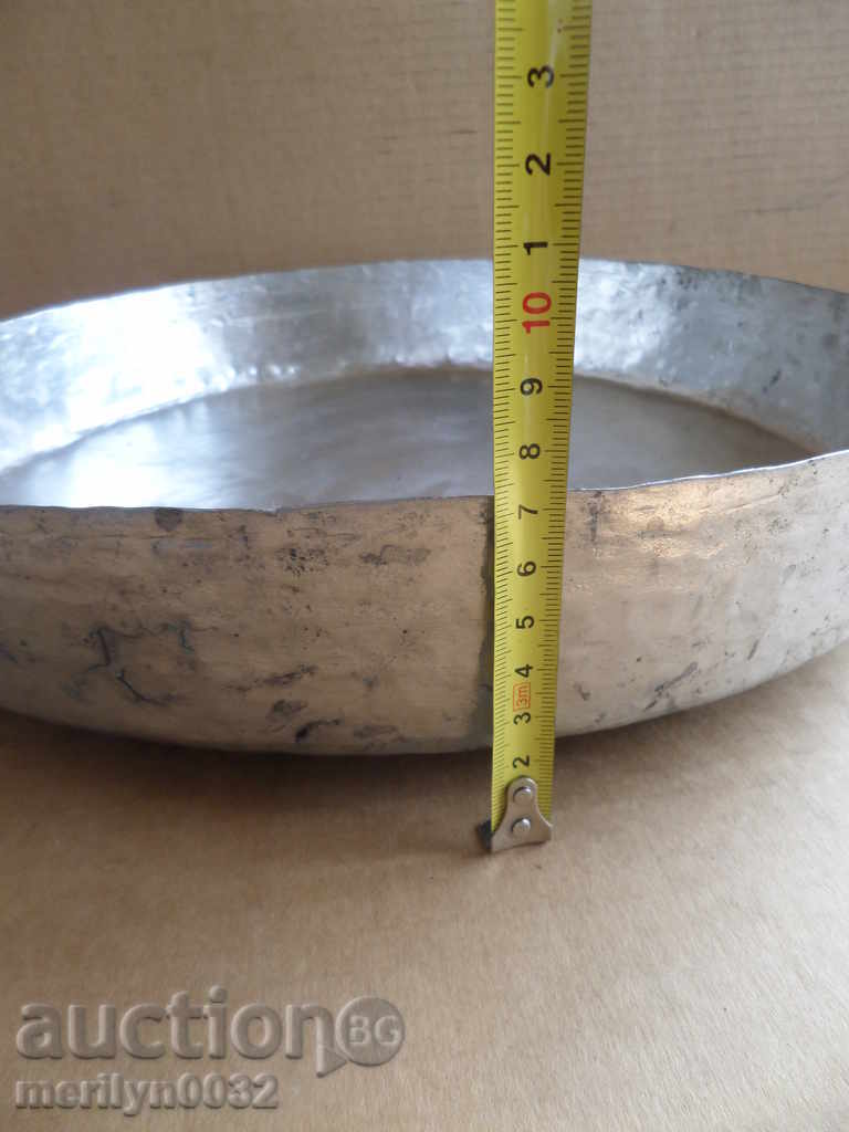 Auction Banitsa tray, baker, tray, blue, copper pot Auction Banitsa tray, baker, tray, blue, copper pot