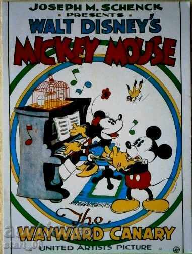 Пощенска картичка - "The Wayward Canary" -"Mickey Mouse"