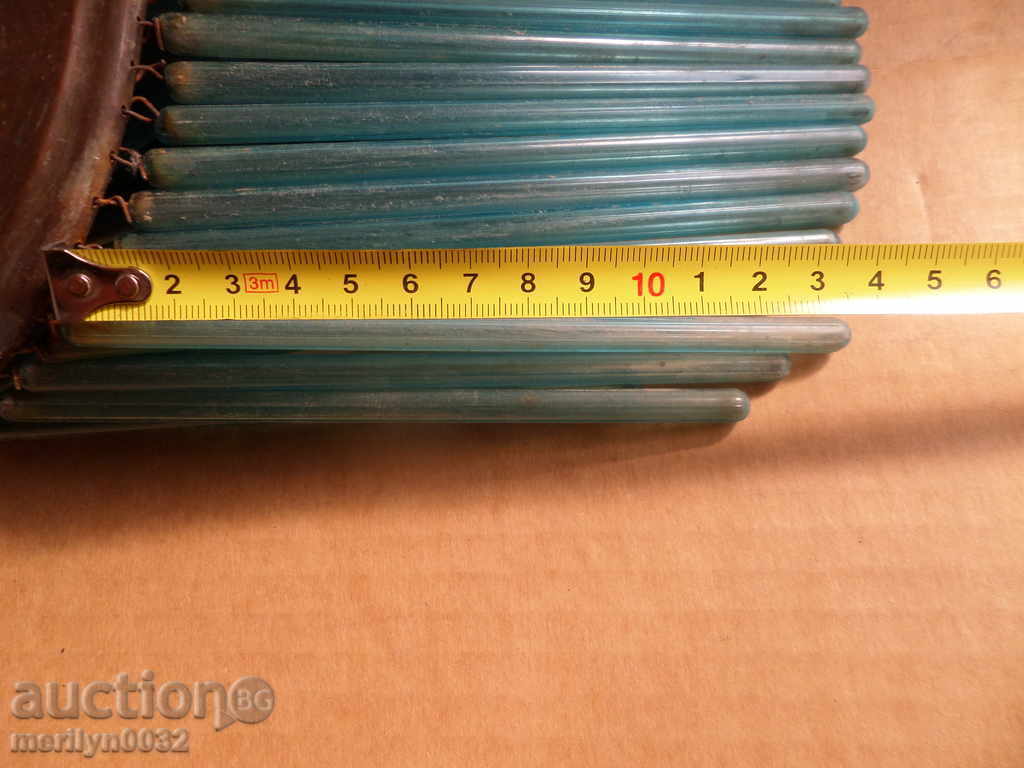 Old lamp bronze lampshade blue glass chandelier lantern - 7 Old lamp bronze lampshade blue glass chandelier lantern - 7