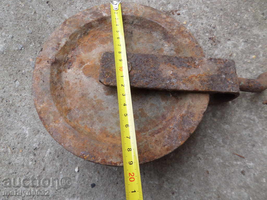 Old forged roller polystyrene wrought iron - 5 Old forged roller polystyrene wrought iron - 5